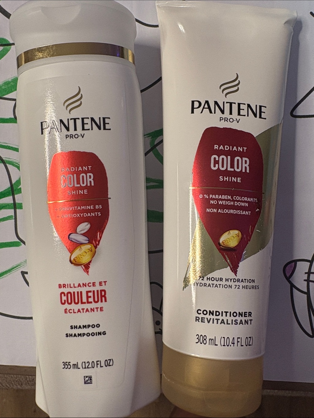 Pantene Pro-V Radiant Color Shine Shampoo & Conditioner